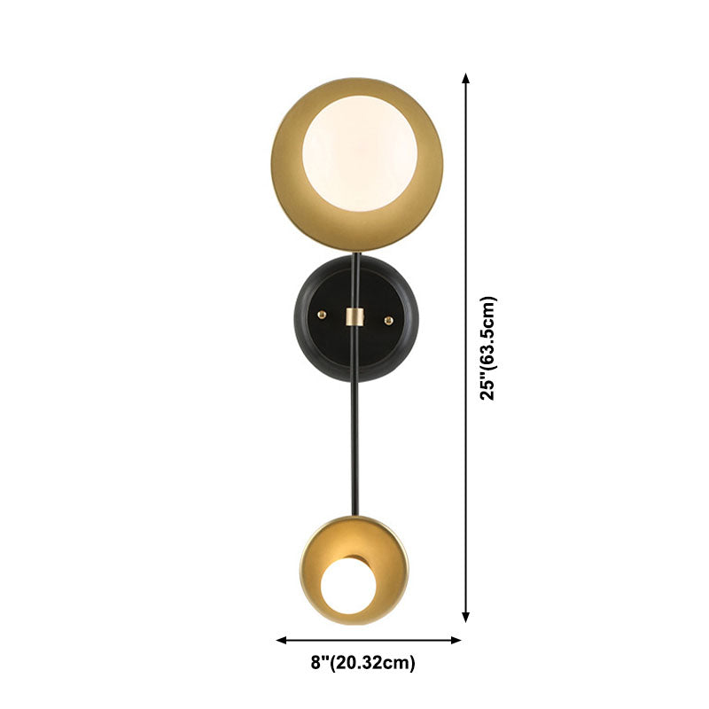 Lampade a parete a 2 luci a muro armato contemporaneo per soggiorno per soggiorno