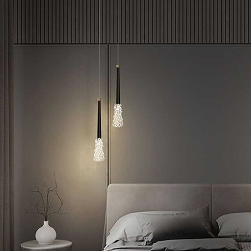 Kristall verjüngte Beleuchtung Anhänger moderne Anhänger Deckenleuchten für Schlafzimmer