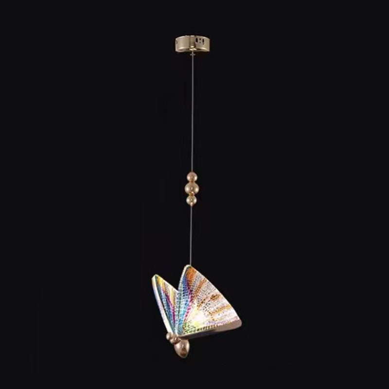 Moderner Butterfly Hängnisbeleuchtung Acryl Decke Anhängerlampe
