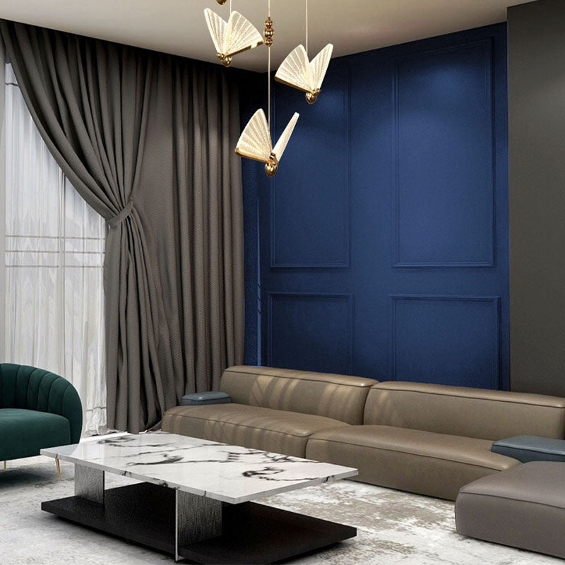 Moderner Butterfly Hängnisbeleuchtung Acryl Decke Anhängerlampe