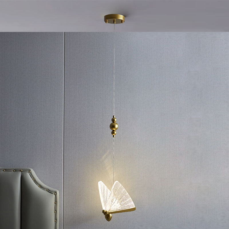 Klarer Schmetterling hängende Deckenleuchte modern