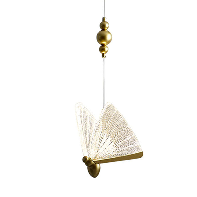 Klarer Schmetterling hängende Deckenleuchte modern