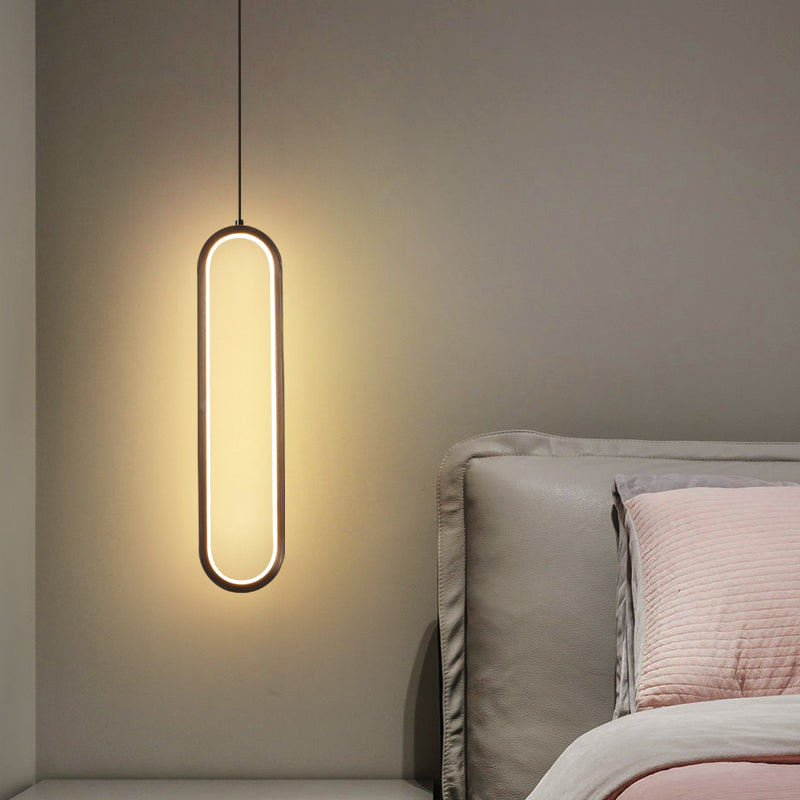 Metall geometrische Deckenhängung Licht moderner Stil 1-Licht-Anhänger Beleuchtungskörper