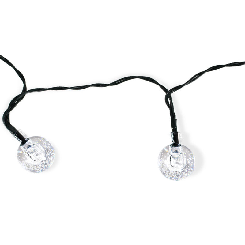 Modern Black Rope Light 50 Lights LED Global Outdoor Water Proof Light Post