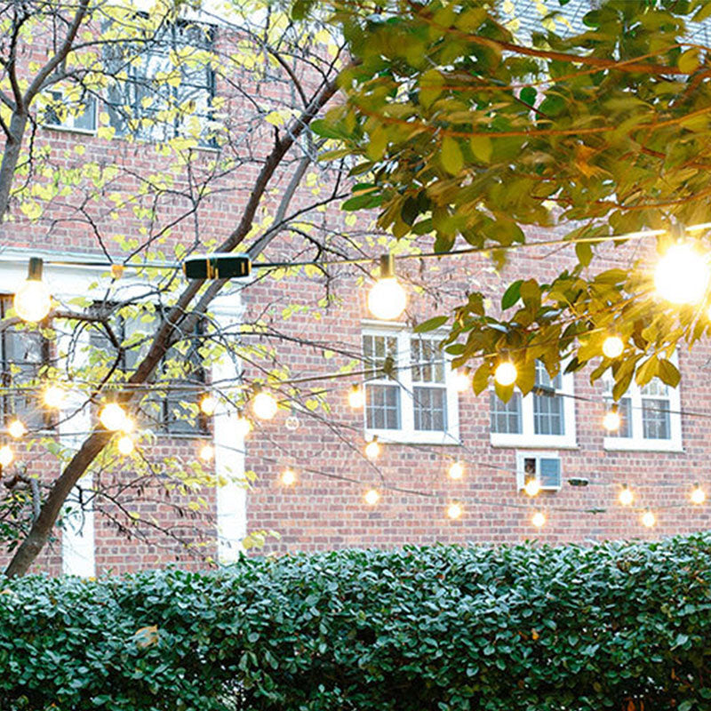 Solar Energy LED Rope Light Modern Global Outdoor Plastic Black Light Post