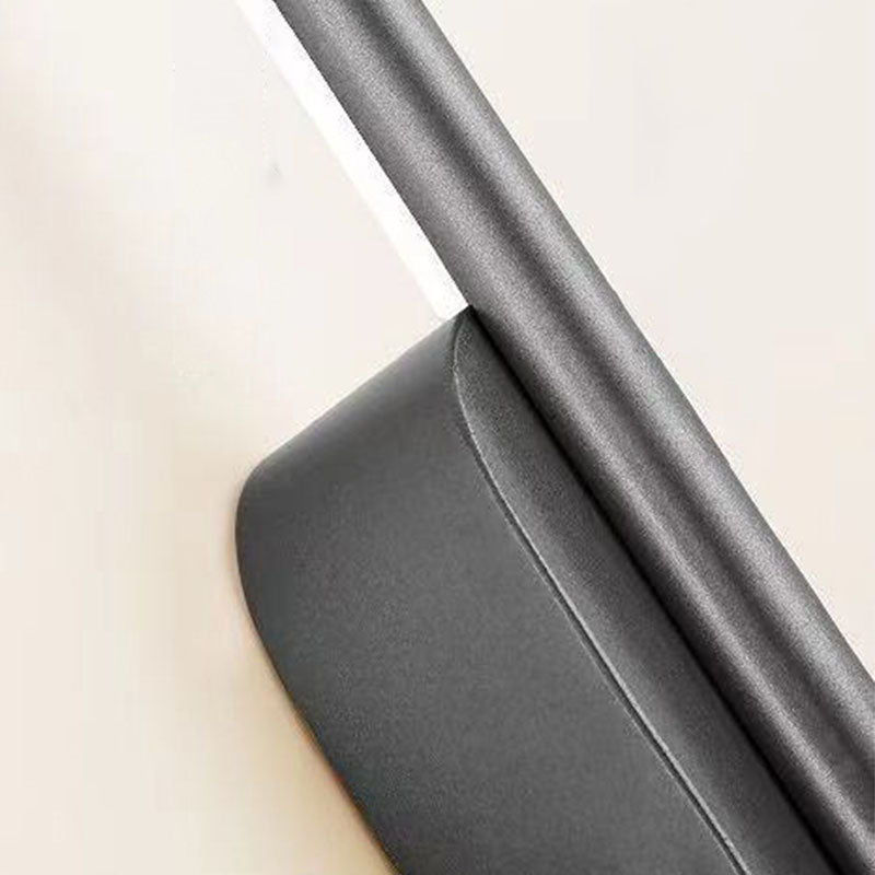 Simple Black Wall Sconce Light, Acrylic Linear Sconce Light Fixture for Bedroom