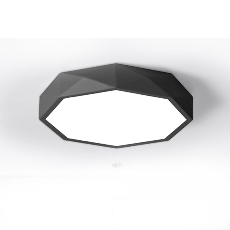 Macron Geometric Light Fixture Metal Acrylic Ceiling Mount Light for Child Bedroom