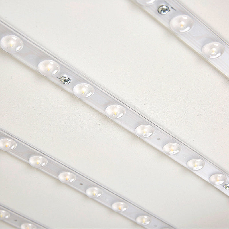 Lámpara de techo colorida para sala de estar, marco de metal Macron, iluminación superior LED