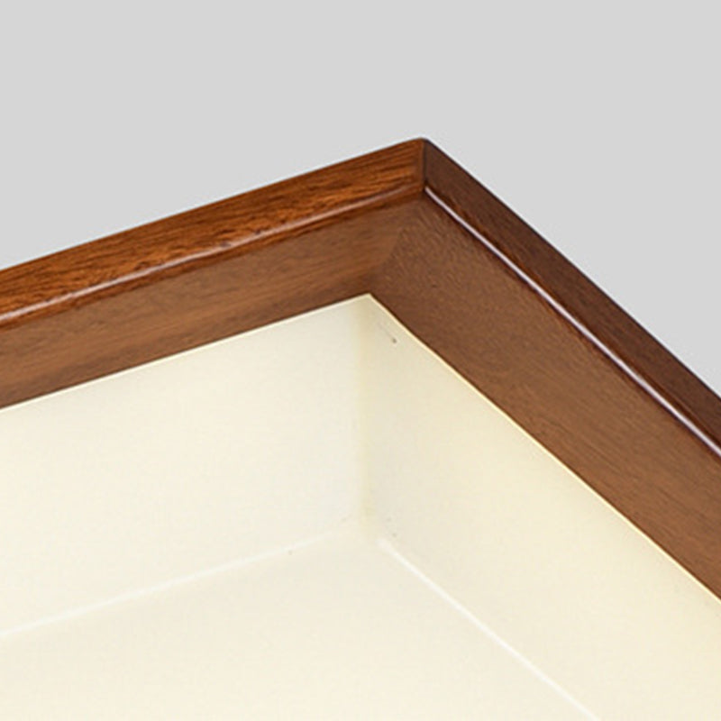Modern Flush Mount Ceiling Light Fixture 1-Light Restaurant Flush Mount Lamp with Acrylic Shade