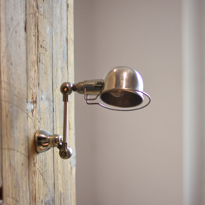 Lámpara de pared de aluminio industrial de lámpara de azúcar de brazo oscilante para restaurante