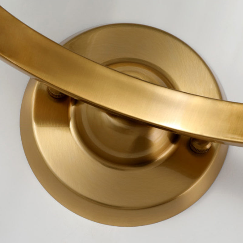 Gold Traditional Style Crystal Wall Mounted Lighting Postmodern Wall Lamp for Living Room Bedroom