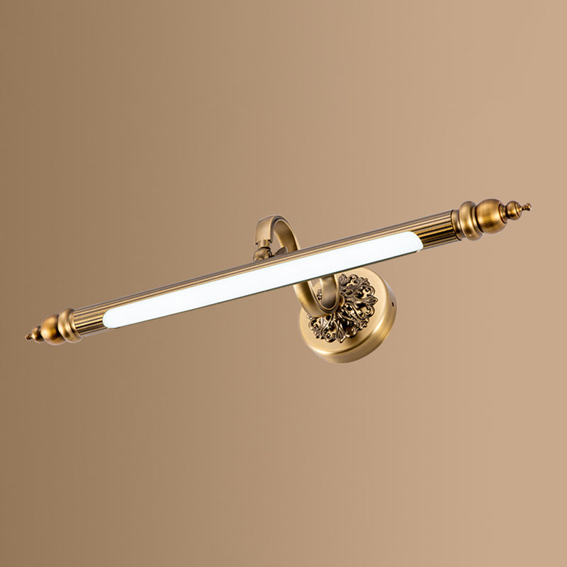 Idées d'éclairage mural à LED Minimaliste moderne sur miroir pour la salle de bain