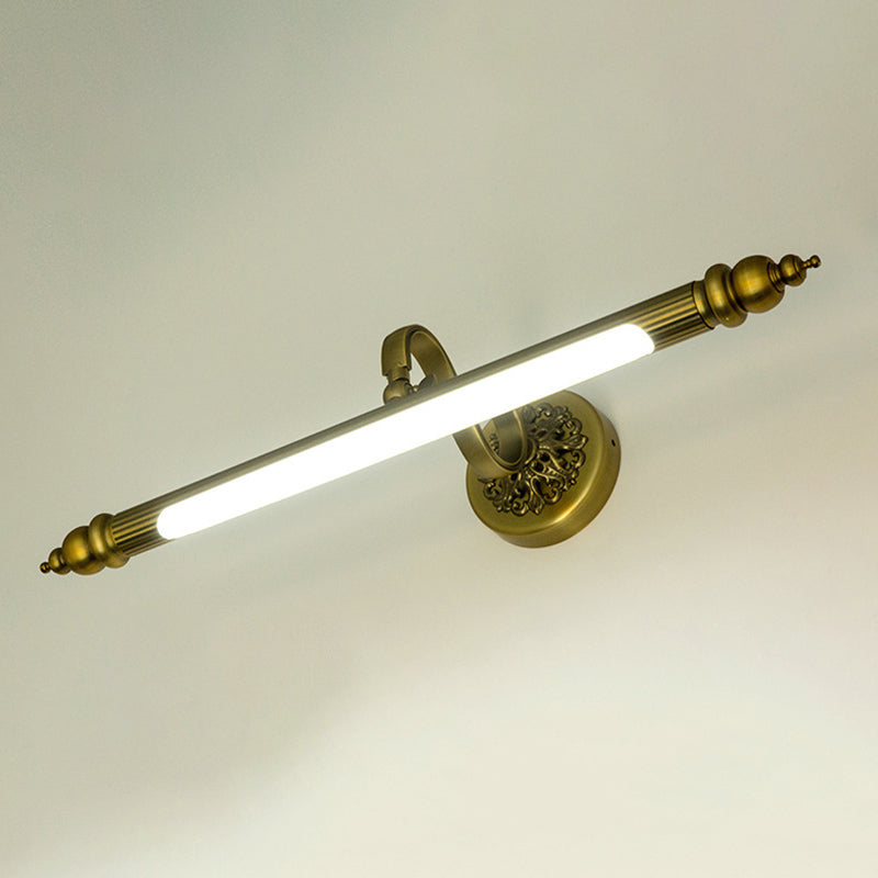 Idées d'éclairage mural à LED Minimaliste moderne sur miroir pour la salle de bain