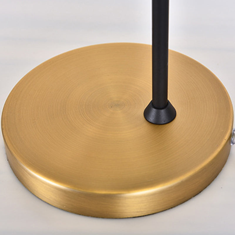 One Light Metal Desk Lamp Postmodern Gold Task Lighting for Bedroom Living Room