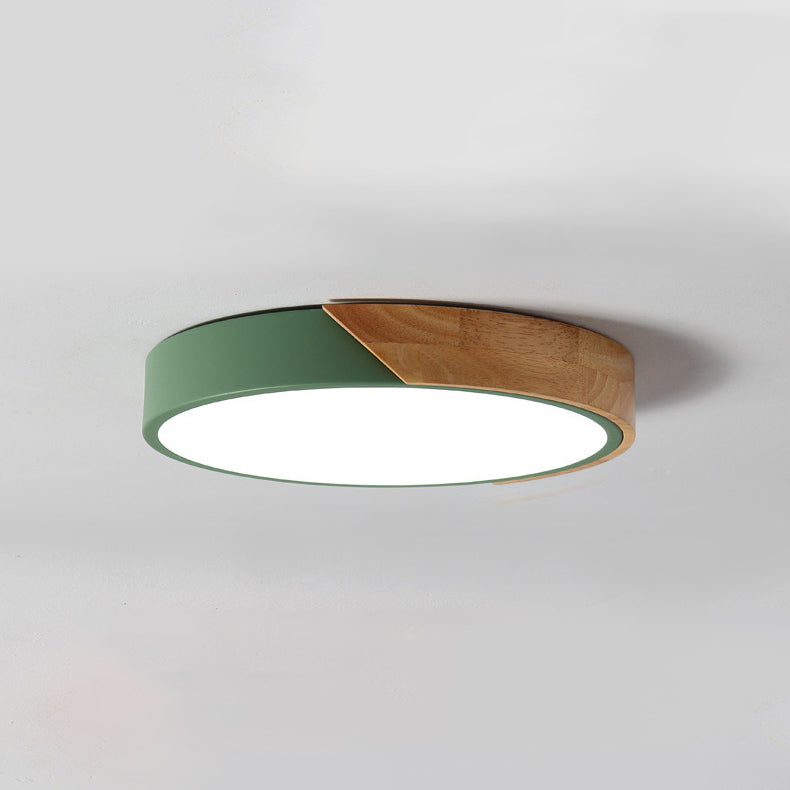 Child Bedroom Flush Mount One-Light Acrylic Metal Nordic LED Ceiling Lamp