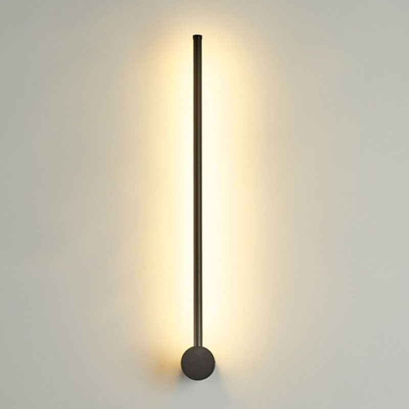 Sombra lineal múltiples luces de pared de pared moderna iluminación de pared de estilo simple