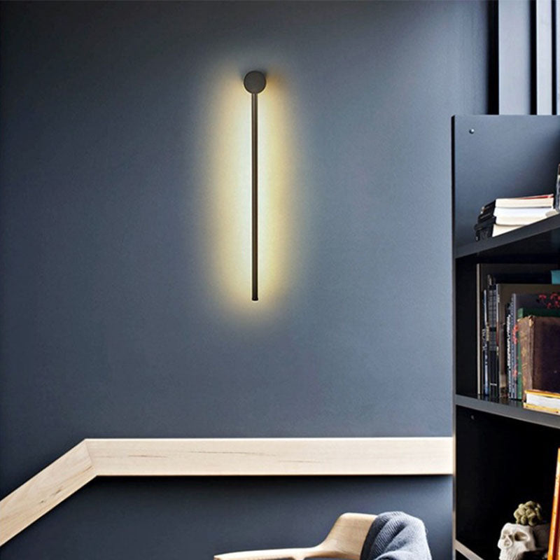 Sombra lineal múltiples luces de pared de pared moderna iluminación de pared de estilo simple