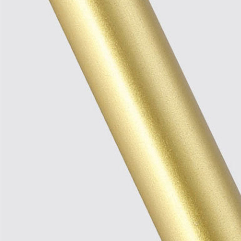1 Licht linearer Schatten Wandleuchten moderner Spiegel Wandbeleuchtung in Gold