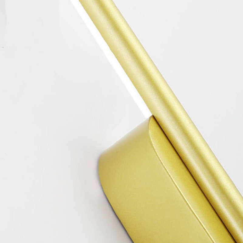 Acconde da parete da parete lineare a 1 illuminazione a 1 luce in oro