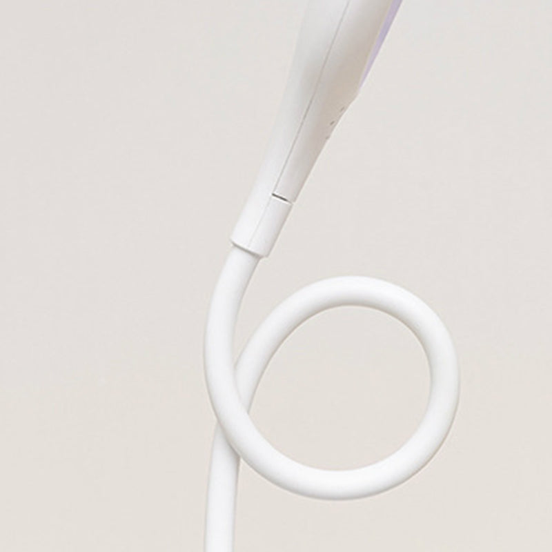 Lampada da tavolo moderna a 1 luci con circolo USB Luce da tavolo per il dormitorio