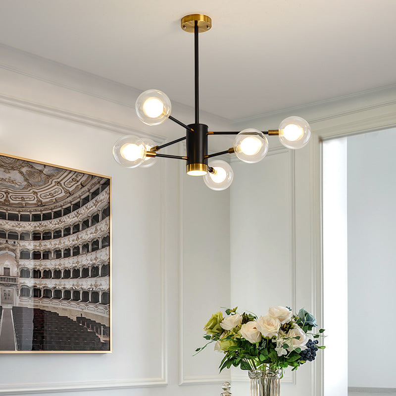 Branch Chandelier Contemporary Chandeliers Glass Multi Lights Chandelier Lamp