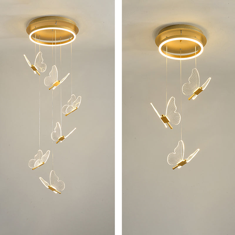 Moderner Butterfly Hanging Deckenleucht