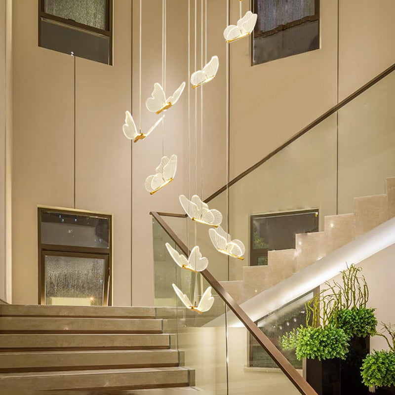 Moderner Butterfly Hanging Deckenleucht