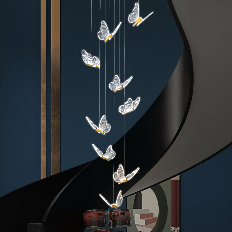 Moderner Butterfly Hanging Deckenleucht