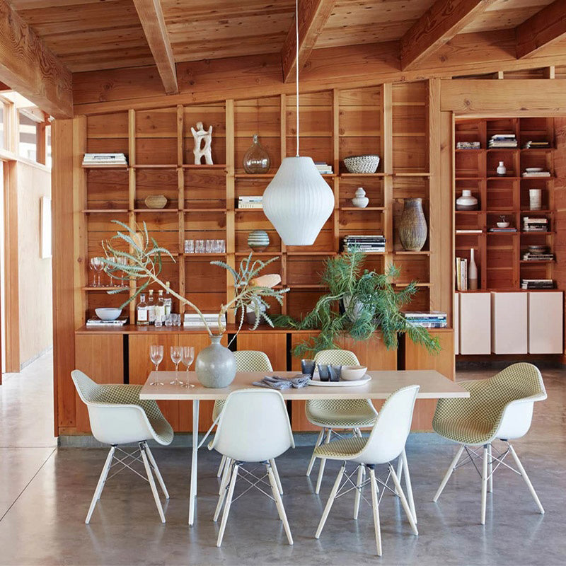 Blanc 1-Light Hanging Plafond Lights Modern Style Fabric Unique Pendant Lighting