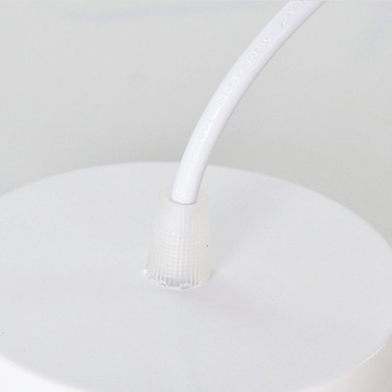 Macaroon Metal Hanging Light, Nordic Teardrop 1-Light Pendant Lighting for Indoor