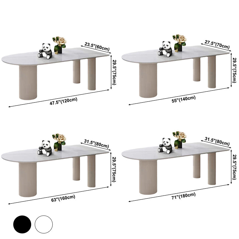 Metal Moderne Freiform Tisch Marmor Tisch für Esszimmer und Küche