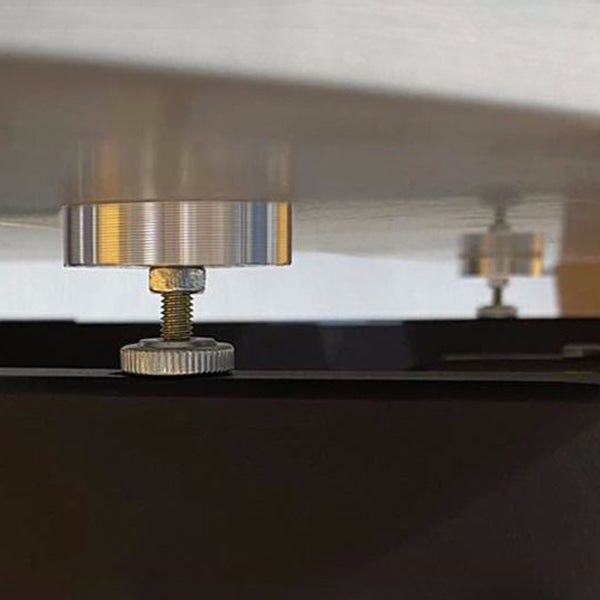 Modern Style Sintered Stone Dining Room Table Round Home Table with Metal Base