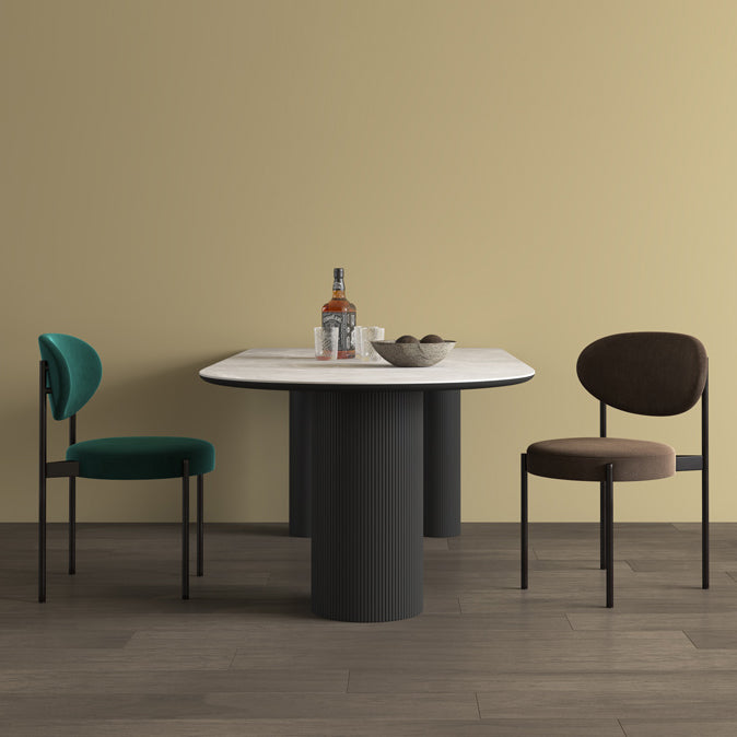Massivholz zeitgenössische Freiform Esstisch Sintersteiner Tisch für Esszimmer und Küche