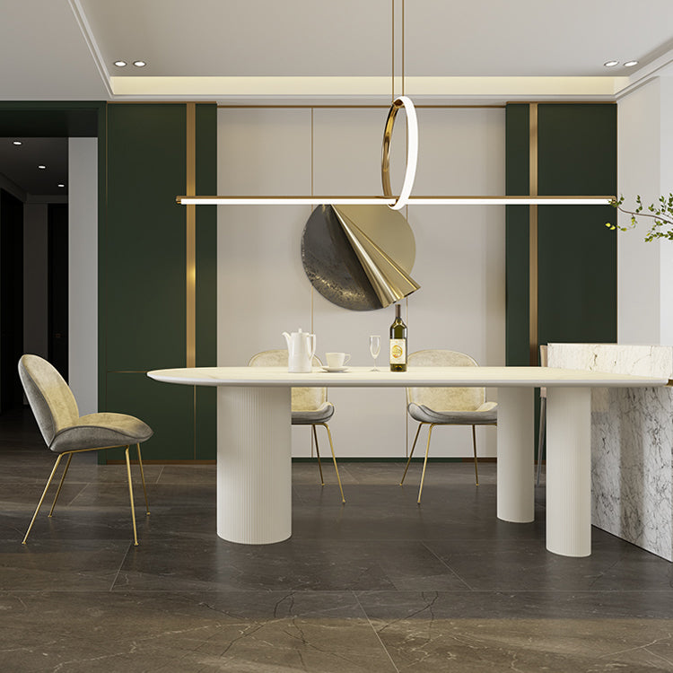 Massivholz zeitgenössische Freiform Esstisch Sintersteiner Tisch für Esszimmer und Küche