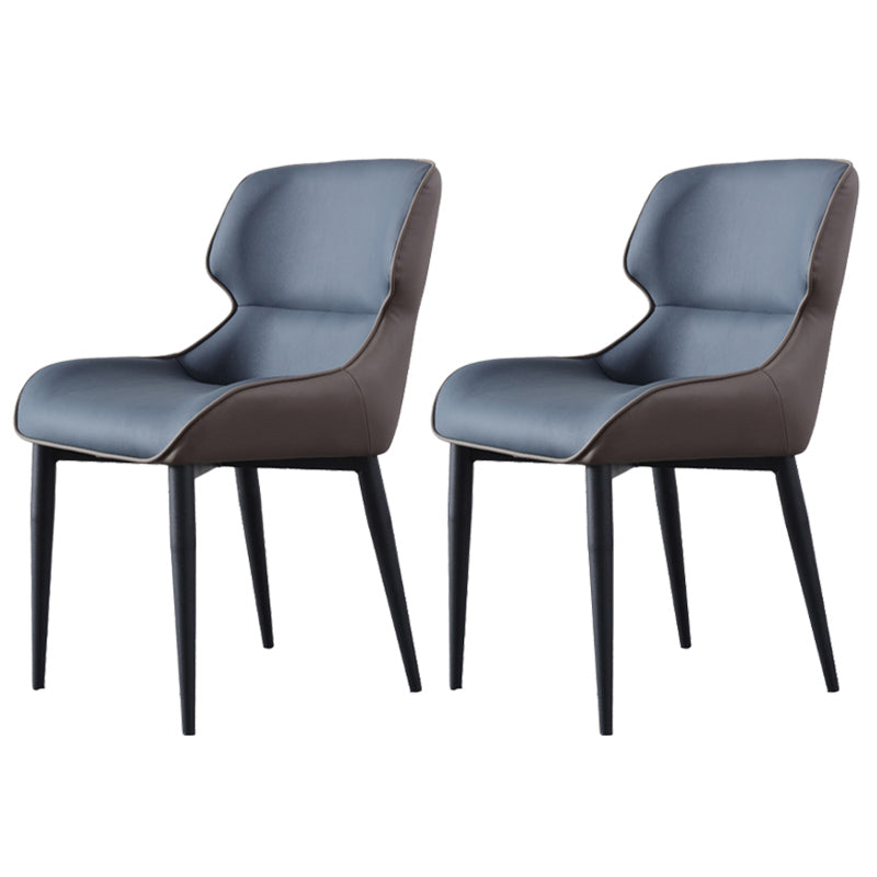 Modern Style Polyurethane Dining Chair 17'' Wide Parsons Chair for Kitchen