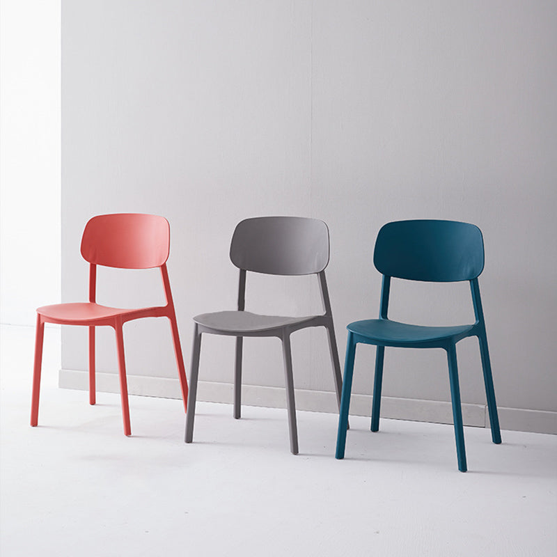 Plastic à dos ouvert en plastique moderne 32 "H CAISE SANS LA PRODUCTION DU DINAGE pour restaurant