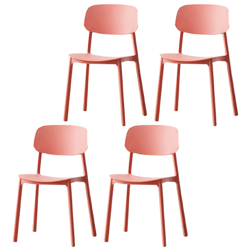 Plastic à dos ouvert en plastique moderne 32 "H CAISE SANS LA PRODUCTION DU DINAGE pour restaurant
