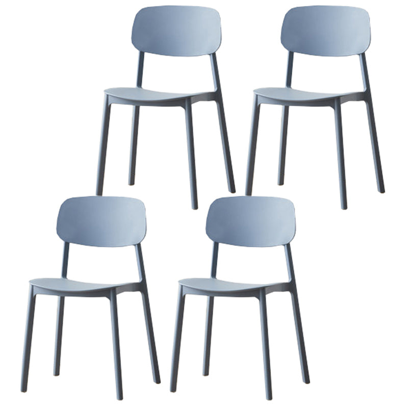 Plastic à dos ouvert en plastique moderne 32 "H CAISE SANS LA PRODUCTION DU DINAGE pour restaurant