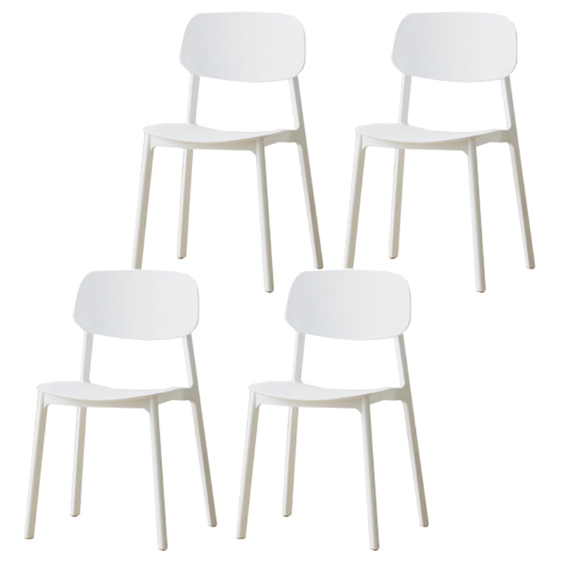 Plastic à dos ouvert en plastique moderne 32 "H CAISE SANS LA PRODUCTION DU DINAGE pour restaurant