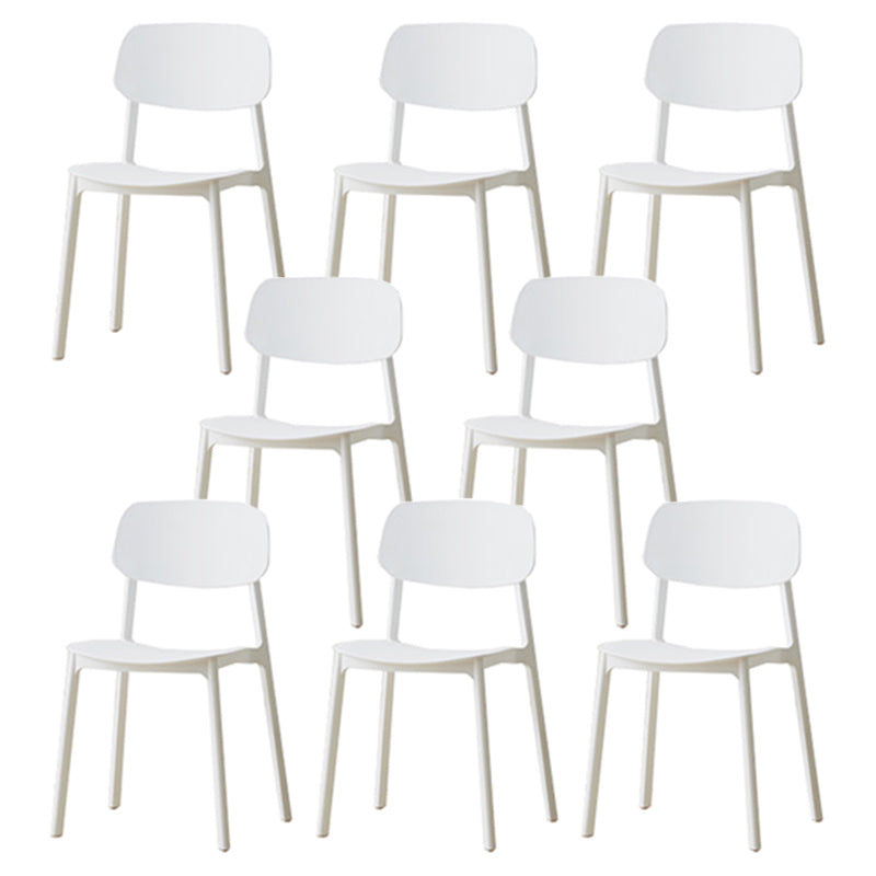 Plastic à dos ouvert en plastique moderne 32 "H CAISE SANS LA PRODUCTION DU DINAGE pour restaurant