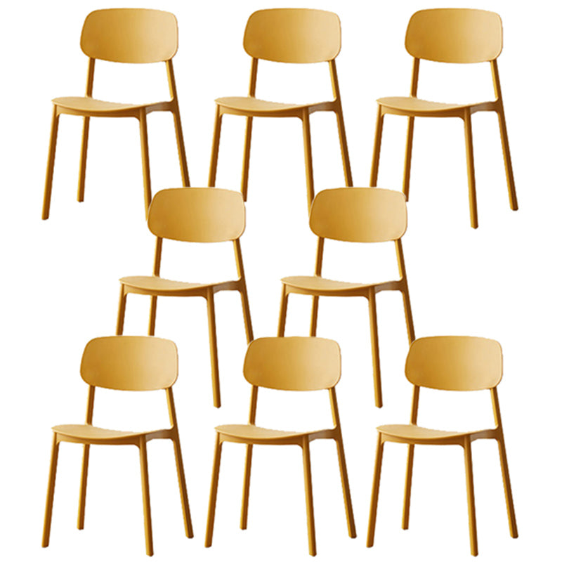 Plastic à dos ouvert en plastique moderne 32 "H CAISE SANS LA PRODUCTION DU DINAGE pour restaurant
