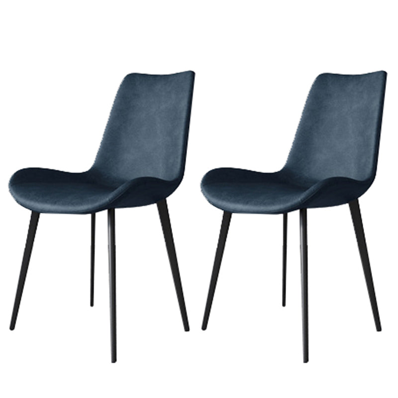Modern Style Microfiber Leather Chair 20'' Wide Parsons Chair for Home
