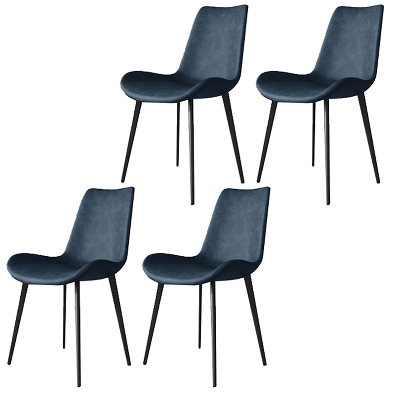 Modern Style Microfiber Leather Chair 20'' Wide Parsons Chair for Home
