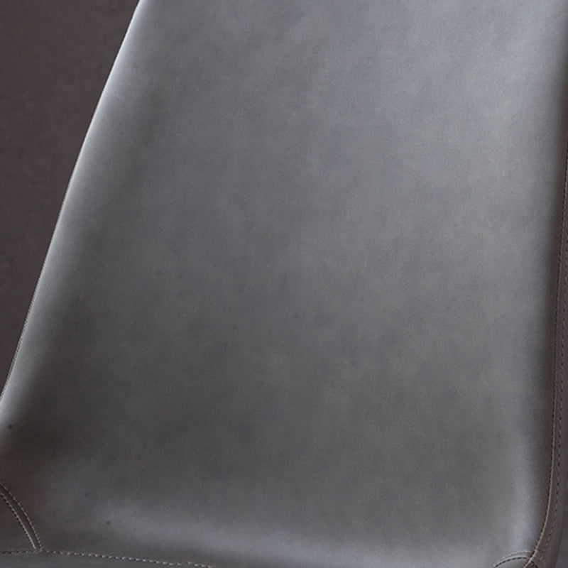 Modern Style Microfiber Leather Chair 20'' Wide Parsons Chair for Home