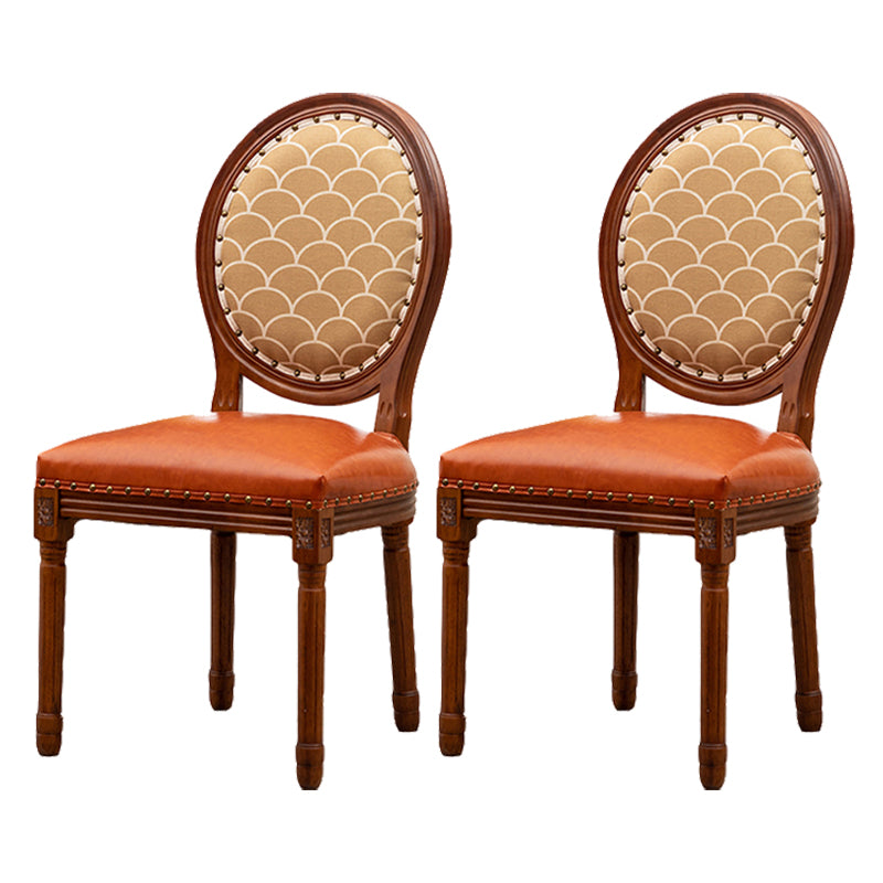 Wooden Dining Side Chairs Victorian Style King Louis Back Side Chair, 20'' Wide