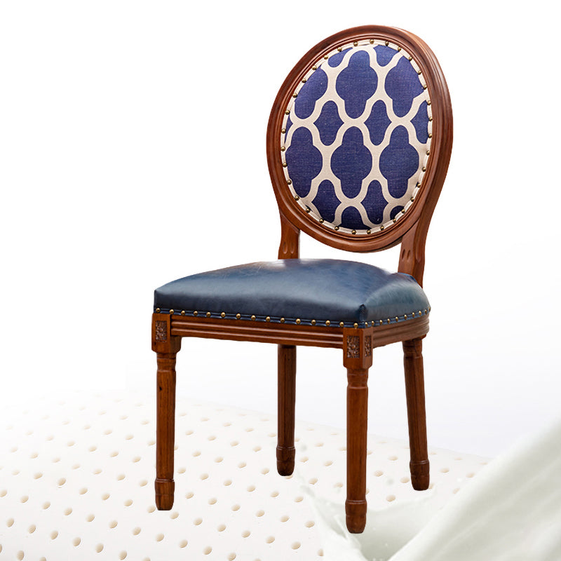 Wooden Dining Side Chairs Victorian Style King Louis Back Side Chair, 20'' Wide