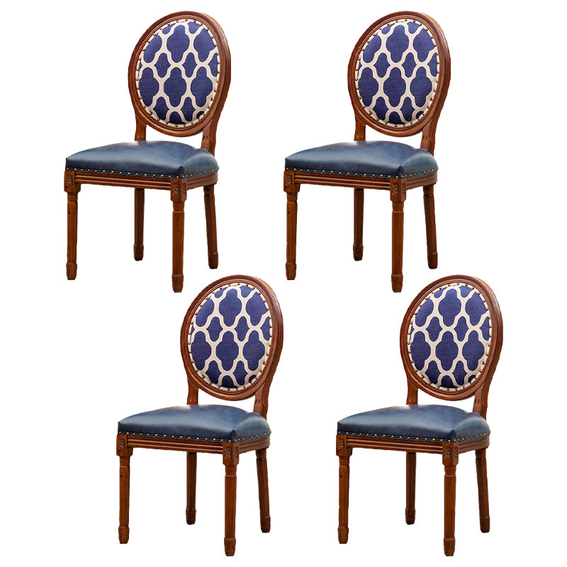 Wooden Dining Side Chairs Victorian Style King Louis Back Side Chair, 20'' Wide