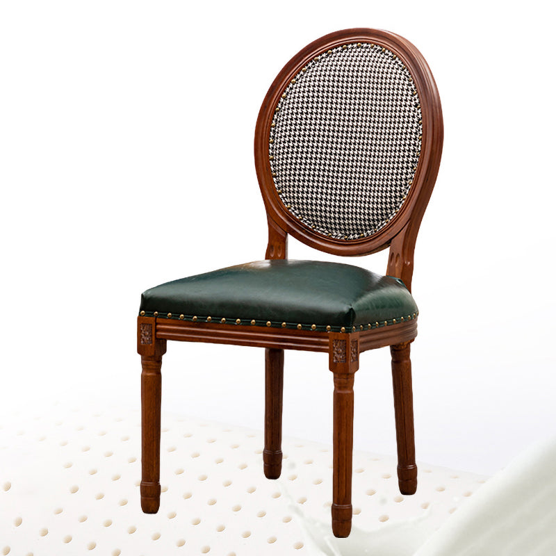 Wooden Dining Side Chairs Victorian Style King Louis Back Side Chair, 20'' Wide