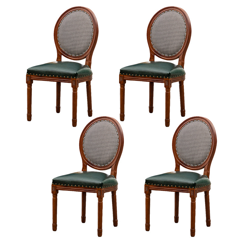 Wooden Dining Side Chairs Victorian Style King Louis Back Side Chair, 20'' Wide