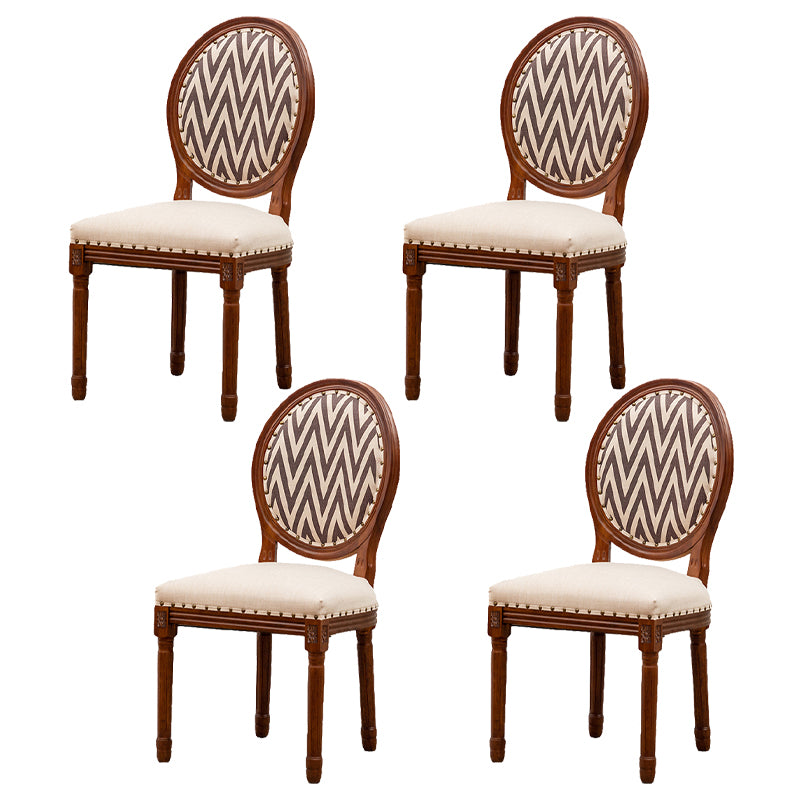 Wooden Dining Side Chairs Victorian Style King Louis Back Side Chair, 20'' Wide